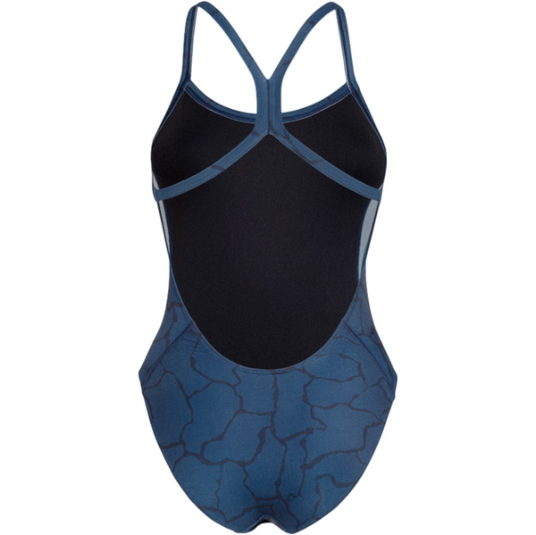 2026 Orca Womens Core One Piece Thin Strap Swimsuit MS53 - Blue